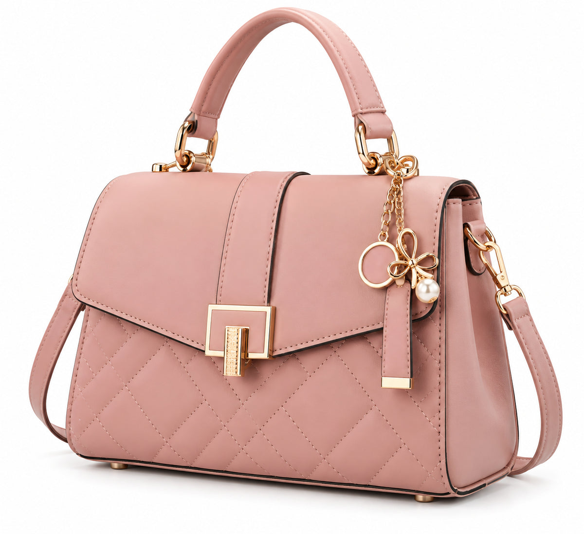 Rosé Elegance Handbag